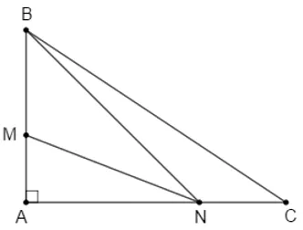 Trắc nghiệm Quan hệ giữa góc và cạnh đối diện trong một tam giác Quan He Giua Goc Va Canh Doi Dien A53