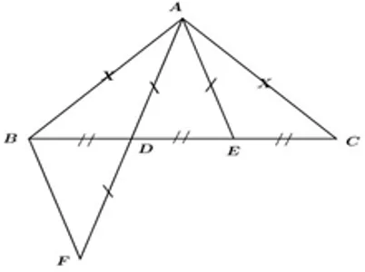 Trắc nghiệm Quan hệ giữa góc và cạnh đối diện trong một tam giác Quan He Giua Goc Va Canh Doi Dien A77