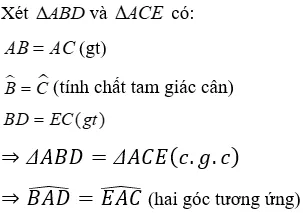 Trắc nghiệm Quan hệ giữa góc và cạnh đối diện trong một tam giác Quan He Giua Goc Va Canh Doi Dien A78