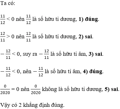 Tìm điều kiện để số hữu tỉ là số hữu tỉ dương, âm, là số 0 cực hay, chi tiết | Toán lớp 7 Tim Dieu Kien De So Huu Ti La So Huu Ti Duong Am La So 0 Cuc Hay A19