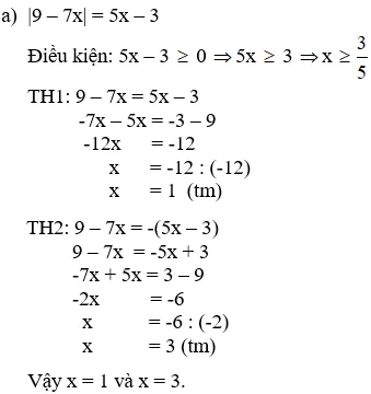 Tìm một số khi biết giá trị tuyệt đối của số đó cực hay, chi tiết | Toán lớp 7 Tim Mot So Khi Biet Gia Tri Tuyet Doi A06