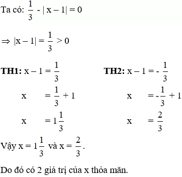 Tìm một số khi biết giá trị tuyệt đối của số đó cực hay, chi tiết | Toán lớp 7 Tim Mot So Khi Biet Gia Tri Tuyet Doi A17