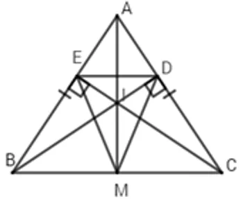 Trắc nghiệm Tính chất ba đường cao của tam giác Tinh Chat Ba Duong Cao A46