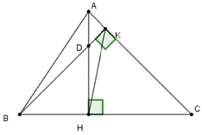 Trắc nghiệm Tính chất ba đường cao của tam giác Tinh Chat Ba Duong Cao A58