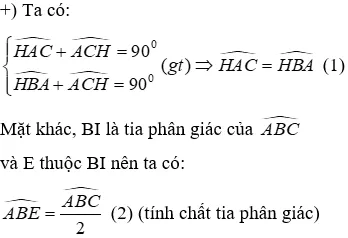 Trắc nghiệm Tính chất ba đường cao của tam giác Tinh Chat Ba Duong Cao A78