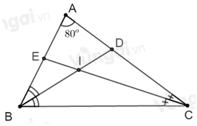 Trắc nghiệm Tính chất ba đường phân giác của tam giác Tinh Chat Ba Duong Phan Giac Cua Tam Giac A18