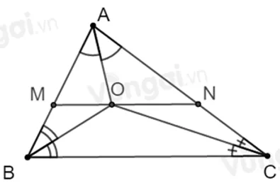 Trắc nghiệm Tính chất ba đường phân giác của tam giác Tinh Chat Ba Duong Phan Giac Cua Tam Giac A36