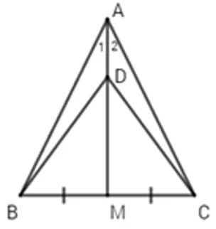 Trắc nghiệm Tính chất ba đường phân giác của tam giác Tinh Chat Ba Duong Phan Giac Cua Tam Giac A58