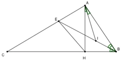 Trắc nghiệm Tính chất ba đường phân giác của tam giác Tinh Chat Ba Duong Phan Giac Cua Tam Giac A64