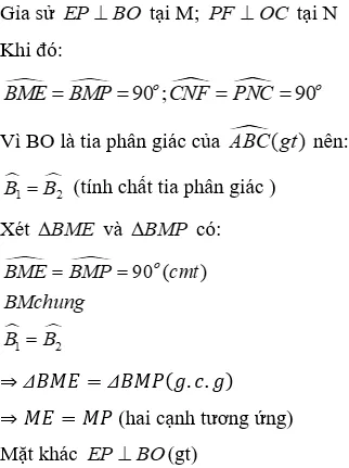 Trắc nghiệm Tính chất đường trung trực của một đoạn thẳng Tinh Chat Duong Trung Truc A84