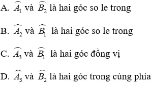 Trắc nghiệm Hai đường thẳng vuông góc Trac Nghiem Cac Goc Tao Boi Mot Duong Thang A09