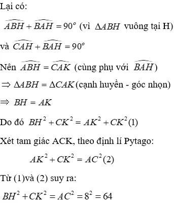 Trắc nghiệm Các trường hợp bằng nhau của tam giác vuông Trac Nghiem Cac Truong Hop Bang Nhau Cua Tam Giac Vuong A72