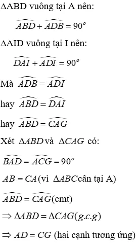 Trắc nghiệm Các trường hợp bằng nhau của tam giác vuông Trac Nghiem Cac Truong Hop Bang Nhau Cua Tam Giac Vuong A95