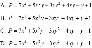 Trắc nghiệm Đa thức Trac Nghiem Da Thuc A43