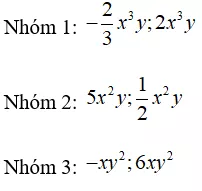 Trắc nghiệm Đơn thức đồng dạng - Bài tập Toán lớp 7 chọn lọc có đáp án, lời giải chi tiết Trac Nghiem Don Thuc Dong Dang 2