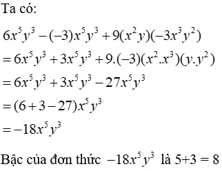 Trắc nghiệm Đơn thức đồng dạng Trac Nghiem Don Thuc Dong Dang A22