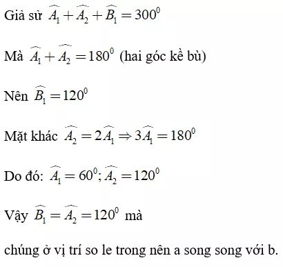 Trắc nghiệm Hai đường thẳng song song - Bài tập Toán lớp 7 chọn lọc có đáp án, lời giải chi tiết Trac Nghiem Hai Duong Thang Song Song 4