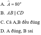 Trắc nghiệm Hai đường thẳng song song Trac Nghiem Hai Duong Thang Song Song A48