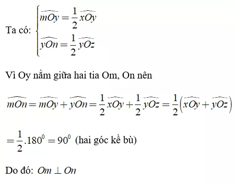 Trắc nghiệm Hai đường thẳng vuông góc - Bài tập Toán lớp 7 chọn lọc có đáp án, lời giải chi tiết Trac Nghiem Hai Duong Thang Vuong Goc 9