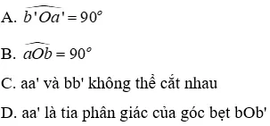 Trắc nghiệm Hai đường thẳng vuông góc Trac Nghiem Hai Duong Thang Vuong Goc A01