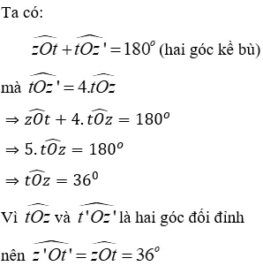 Trắc nghiệm Hai góc đối đỉnh Trac Nghiem Hai Goc Doi Dinh A34