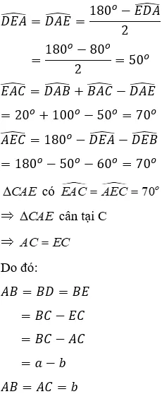 Trắc nghiệm Tam giác cân Trac Nghiem Tam Giac Can A127