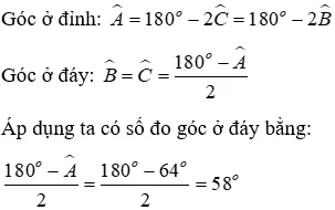 Trắc nghiệm Tam giác cân Trac Nghiem Tam Giac Can A13