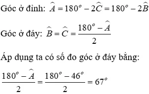 Trắc nghiệm Tam giác cân Trac Nghiem Tam Giac Can A15