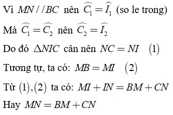 Trắc nghiệm Tính chất ba đường phân giác của tam giác - Bài tập Toán lớp 7 chọn lọc có đáp án, lời giải chi tiết Trac Nghiem Tinh Chat Ba Duong Phan Giac Cua Tam Giac 14