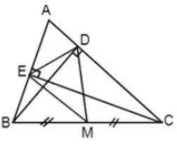 Trắc nghiệm Tính chất ba đường trung trực của tam giác - Bài tập Toán lớp 7 chọn lọc có đáp án, lời giải chi tiết Trac Nghiem Tinh Chat Ba Duong Trung Truc Cua Tam Giac 2