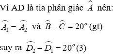 Trắc nghiệm Tổng ba góc của một tam giác Trac Nghiem Tong Ba Goc Cua Mot Tam Giac A101