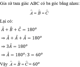 Trắc nghiệm Tổng ba góc của một tam giác Trac Nghiem Tong Ba Goc Cua Mot Tam Giac A24