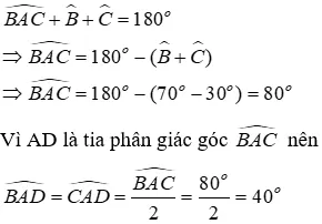 Trắc nghiệm Tổng ba góc của một tam giác Trac Nghiem Tong Ba Goc Cua Mot Tam Giac A63