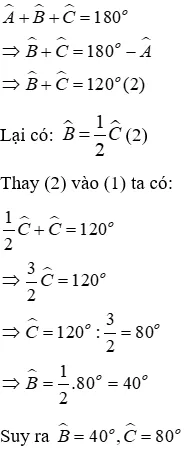 Trắc nghiệm Tổng ba góc của một tam giác Trac Nghiem Tong Ba Goc Cua Mot Tam Giac A74