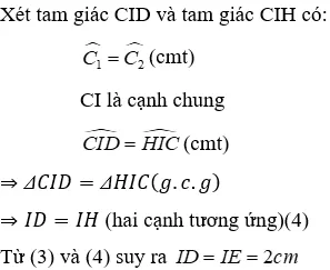 Trắc nghiệm Trường hợp bằng nhau thứ ba của tam giác: góc - cạnh - góc (g.c.g) Truong Hop Bang Nhau Thu Ba A83