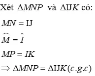 Trắc nghiệm Trường hợp bằng nhau thứ hai của tam giác: cạnh - góc - cạnh (c.g.c) Truong Hop Bang Nhau Thu Hai Cua Tam Giac A11