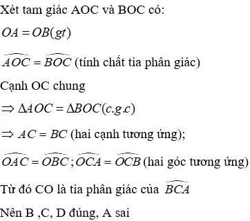 Trắc nghiệm Trường hợp bằng nhau thứ hai của tam giác: cạnh - góc - cạnh (c.g.c) Truong Hop Bang Nhau Thu Hai Cua Tam Giac A63