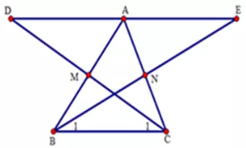 Trắc nghiệm Trường hợp bằng nhau thứ hai của tam giác: cạnh - góc - cạnh (c.g.c) Truong Hop Bang Nhau Thu Hai Cua Tam Giac A67