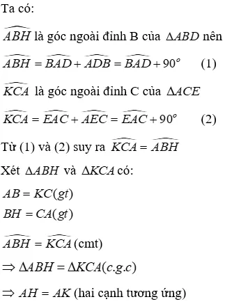 Trắc nghiệm Trường hợp bằng nhau thứ hai của tam giác: cạnh - góc - cạnh (c.g.c) Truong Hop Bang Nhau Thu Hai Cua Tam Giac A72