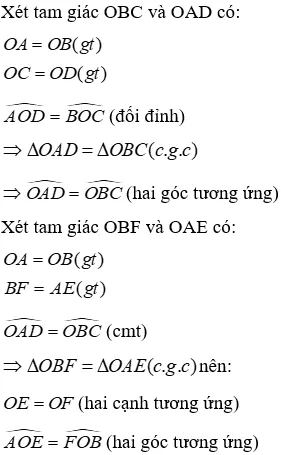 Trắc nghiệm Trường hợp bằng nhau thứ hai của tam giác: cạnh - góc - cạnh (c.g.c) Truong Hop Bang Nhau Thu Hai Cua Tam Giac A78