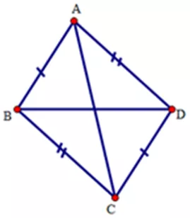 Trắc nghiệm Trường hợp bằng nhau thứ nhất của tam giác: cạnh - cạnh - cạnh (c.c.c) Truong Hop Bang Nhau Thu Nhat Cua Tam Giac A07