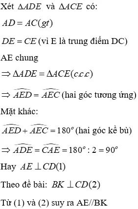 Trắc nghiệm Trường hợp bằng nhau thứ nhất của tam giác: cạnh - cạnh - cạnh (c.c.c) Truong Hop Bang Nhau Thu Nhat Cua Tam Giac A57