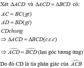 Trắc nghiệm Trường hợp bằng nhau thứ nhất của tam giác: cạnh - cạnh - cạnh (c.c.c) Truong Hop Bang Nhau Thu Nhat Cua Tam Giac A78