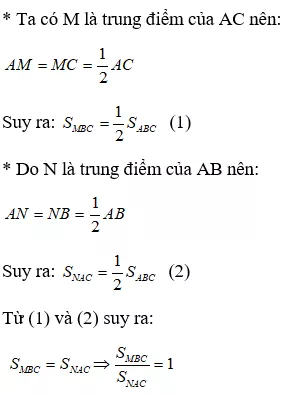 Bài tập Diện tích tam giác | Lý thuyết và Bài tập Toán 8 có đáp án Bai Tap Bai 3 Dien Tich Tam Giac 1 8