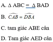 Bài tập Hình thang cân | Lý thuyết và Bài tập Toán 8 có đáp án Bai Tap Bai 3 Hinh Thang Can 1 1