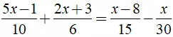 Bài tập Phương trình đưa được về dạng ax + b = 0 | Lý thuyết và Bài tập Toán 8 có đáp án Bai Tap Bai 3 Phuong Trinh Dua Duoc Ve Dang Ax B 0 03