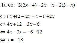 Bài tập Phương trình đưa được về dạng ax + b = 0 | Lý thuyết và Bài tập Toán 8 có đáp án Bai Tap Bai 3 Phuong Trinh Dua Duoc Ve Dang Ax B 0 1