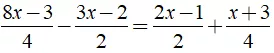 Bài tập Phương trình đưa được về dạng ax + b = 0 | Lý thuyết và Bài tập Toán 8 có đáp án Bai Tap Bai 3 Phuong Trinh Dua Duoc Ve Dang Ax B 0 10