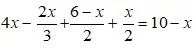 Bài tập Phương trình đưa được về dạng ax + b = 0 | Lý thuyết và Bài tập Toán 8 có đáp án Bai Tap Bai 3 Phuong Trinh Dua Duoc Ve Dang Ax B 0 7