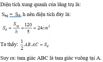 Bài tập Hình lăng trụ đứng | Lý thuyết và Bài tập Toán 8 có đáp án Bai Tap Bai 4 5 6 Hinh Lang Tru Dung 1 4